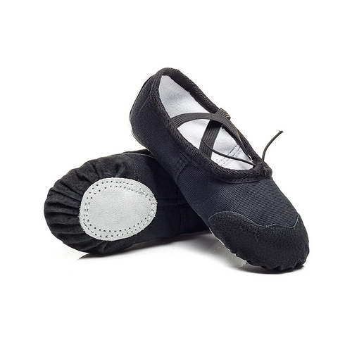 Wholesale children's dance shoes plus velvet and thickened two-soled ballet adult yoga shoes soft-soled practice shoes for winter