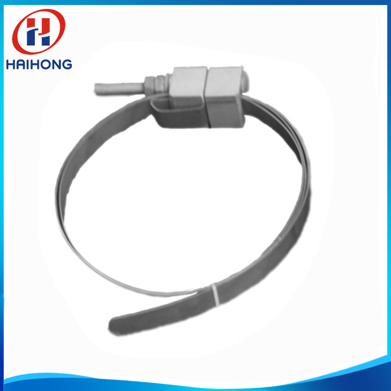 adss光缆杆用引下线夹配不锈钢钢带 引下固定夹具厂家价格