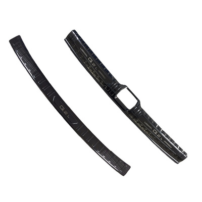 适用于 奥迪Q2LQ5LA3A4LA6L不锈钢改装内外置后护板 亚马逊|ms