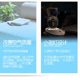 Маленький портативный увлажнитель воздуха для офиса, ночник, аромотерапия