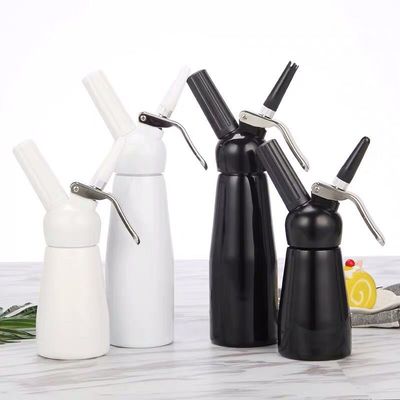 奶油发泡器塑头铝头塑头花式咖啡的奶油枪裱花器裱花枪烘焙蛋糕|ms