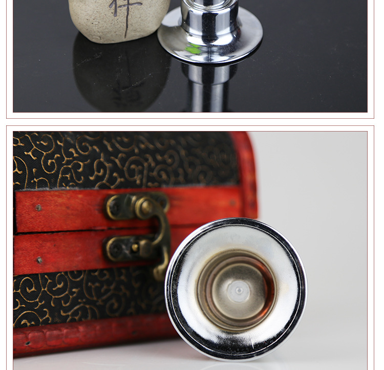 Stainless Steel Moxa Stick Extinguisher Cap 40mm Moxibustion Accessory for Extinguishing Moxa Rolls and Cones in use