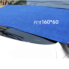 Car Wash Towel 60 160 Cleaning Cloth Water Absorbent Thickened Non-Falling Hair Large Size Car Specific Cleaning Cloth Wholesale