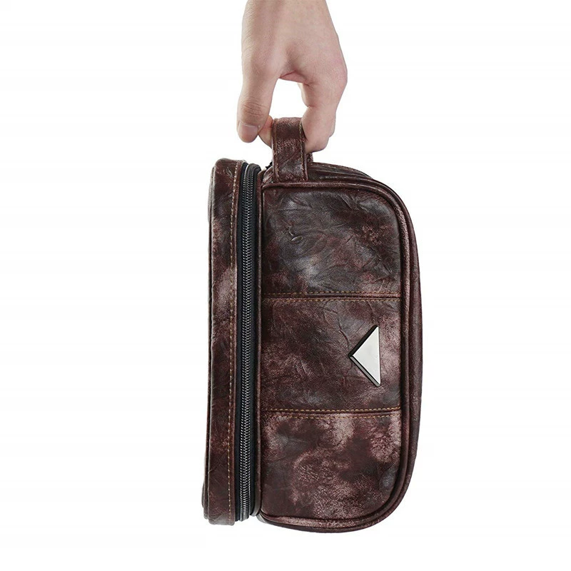 Полиуретановый ретро универсальная переносная водонепроницаемая сумка organizer bag, косметичка, прямая продажа с завода, ностальгия