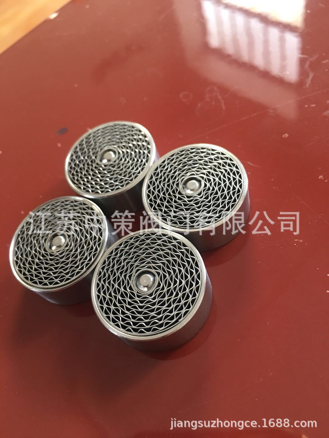 不锈钢304 10mm 15mm 20mm厚阻火网波纹阻火盘管道阻火网阻火器芯