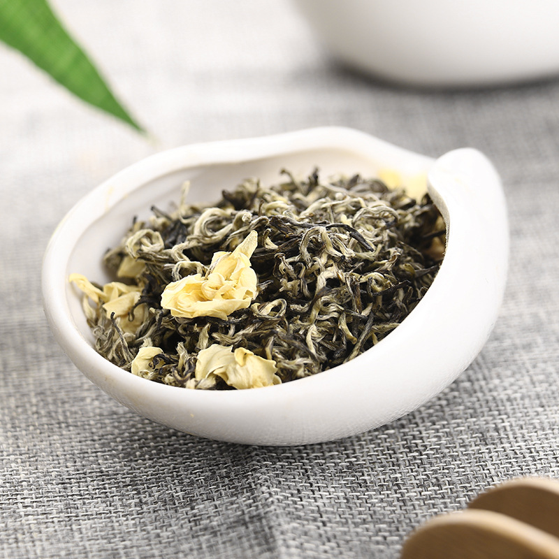 2018新茶 四川浓香特级茉莉花茶 碧潭级蒙道飘雪厂家 一件代发