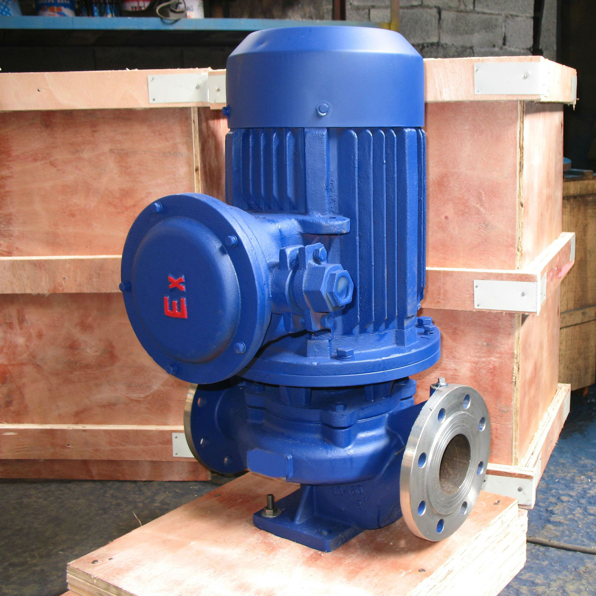 厂家供应蓝科牌IHGB100-100型 立式不锈钢管道离心泵/循环水泵