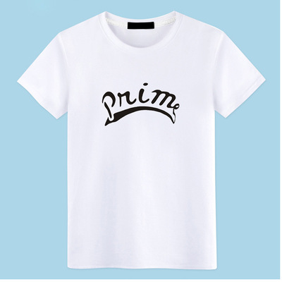 短袖T恤純棉圓領印花寬松t桖血半袖體恤潮上衣服春夏打底衫K1500