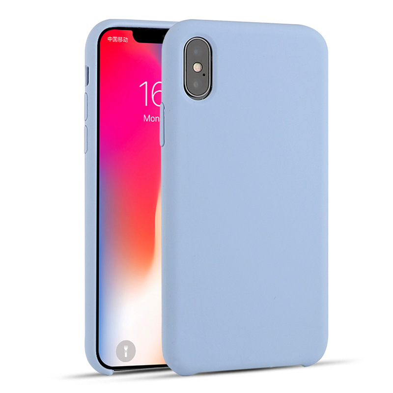 厂家直销适用iphonex固态硅胶手机壳6s保护壳8plus苹果Xmax壳批发