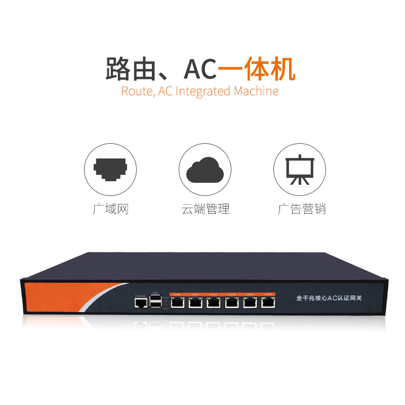 COMFAST CF-AC300无线工控机多WAN千兆企业级路由器营销认证网关