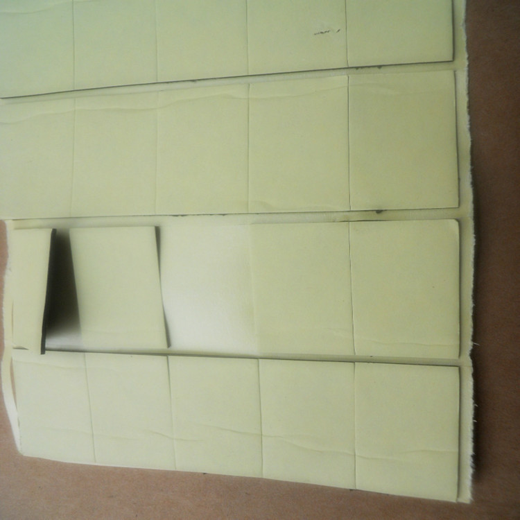 黑色EVA双面备胶海棉脚垫单面背胶泡棉成型尺寸按客户要求