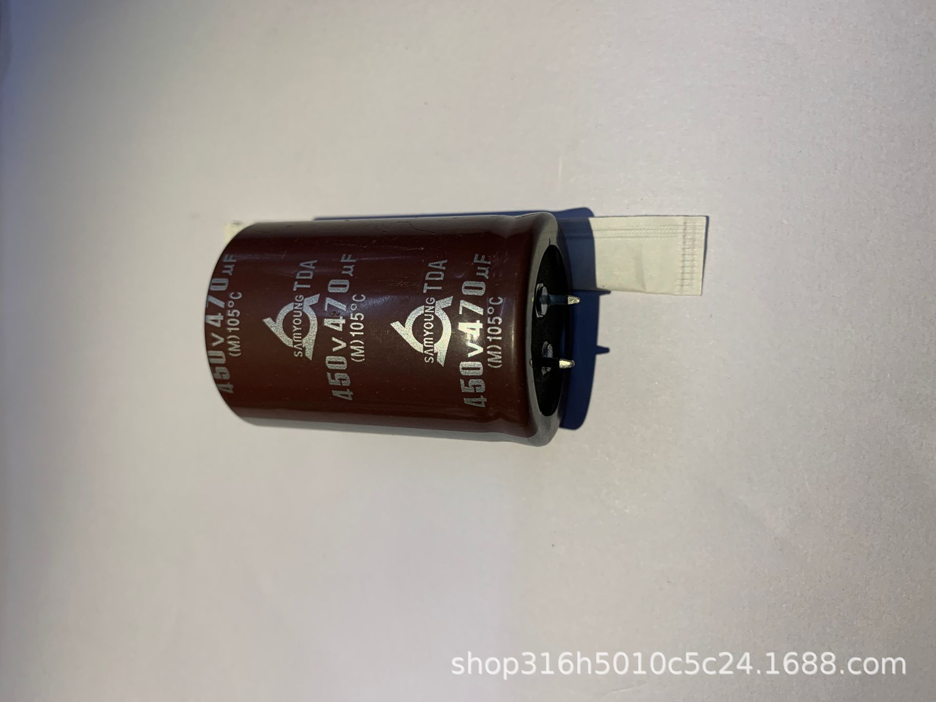 450V470UF 棕色35*50MM  原装现货 三莹牌子  焊机专用电解电容