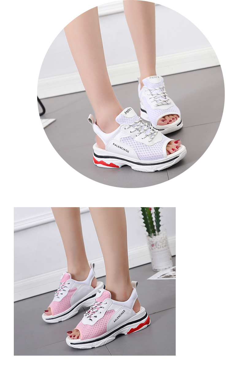 Chaussures été pour femme en Caoutchouc - Ref 3345836 Image 21