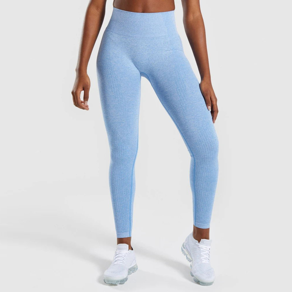 Seamless Jacquard Fitness Yoga Pants NSLX8982