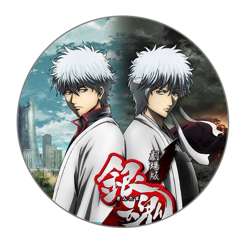 Аниме держатель для телефона, рамка Gintama, ленивый держатель, несколько вариантов, серебристый