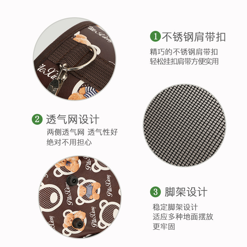 Bolsa de gato al aire libre portátil mochila espacio cápsula primavera y verano crossbody mochila perro gato jaula al aire libre llevar suministros