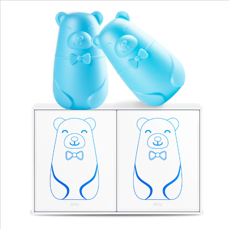 Bear Blue Bubble Toilet Cleaner, Toilet Bowl Cleaner, Urine Remover, Toilet Bowl Sanitizer, Deodorizing Toilet Cleaner - One Piece Shipping