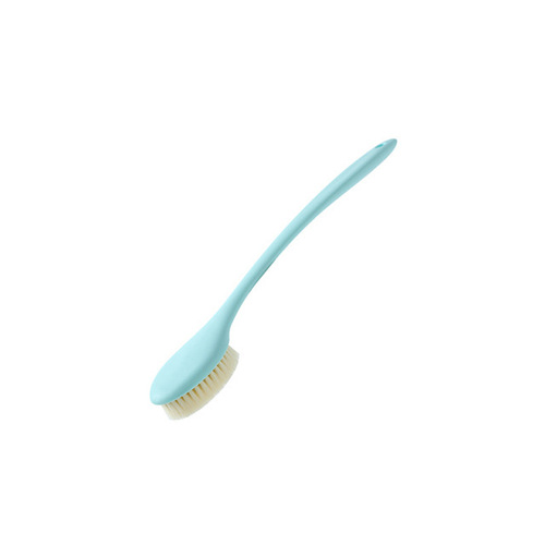 Bath brush, long handle, soft-bristled bath brush, bath towel, adult back rub, mud-free back bath brush