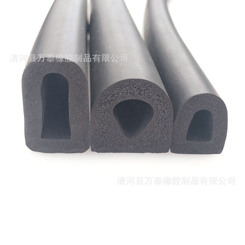 供应 橡胶海绵密封条 发泡胶条 EPDM异型发泡条