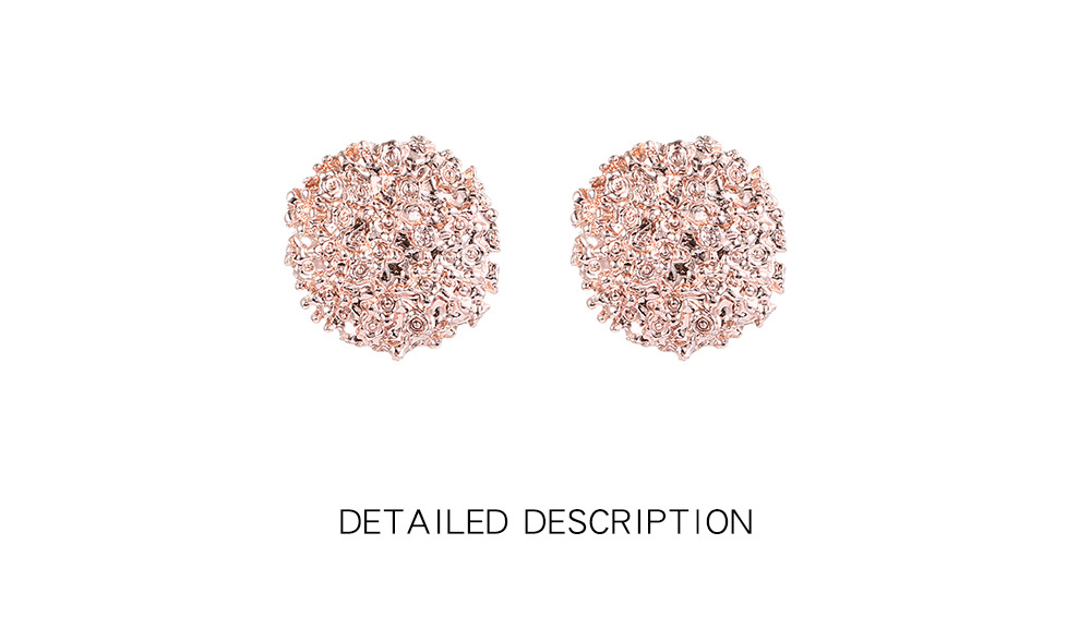 Fashion Geometric Ball Alloy Earrings Wholesale display picture 10