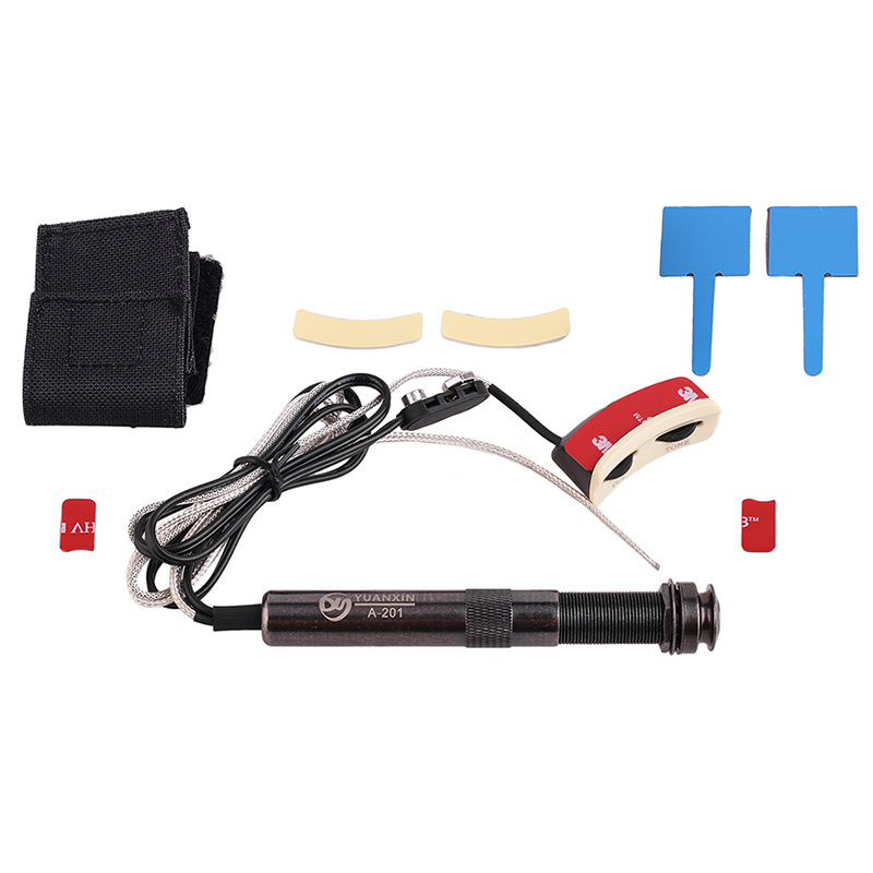 木吉他通用EQ拾音器 内置尾钉笔管压感拾音器 厂家直销