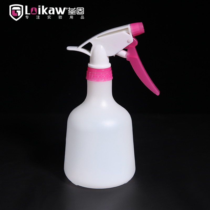 Pulverizador de laboratorio Rosa 500ml botella de spray a prueba de herrumbre agente limpiador regadera jardinería regadera doméstica