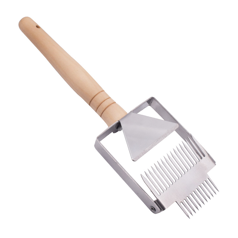 나무 손잡이 더블 헤드