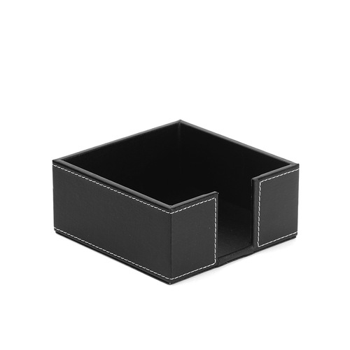 Creative leather restaurant square tissue box napkin box square handkerchief hotel restaurant paper towel holder storage box LOGO