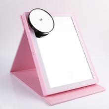 吸附放大镜圆镜3/5倍镜7厘米直径大号化妆镜可定独立包装美妆