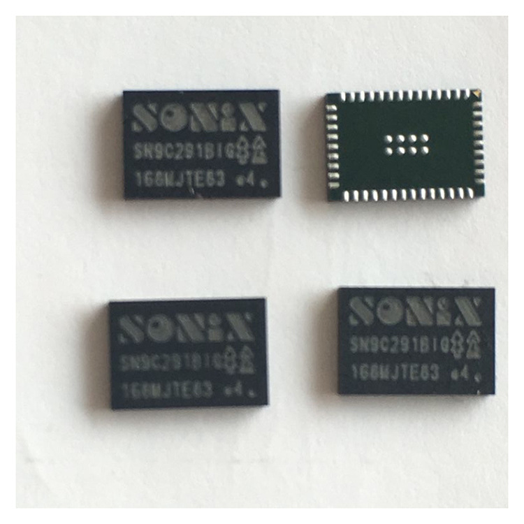 低价现货供应MCU松翰单片机SN9C291语音IC松翰一级代理供应