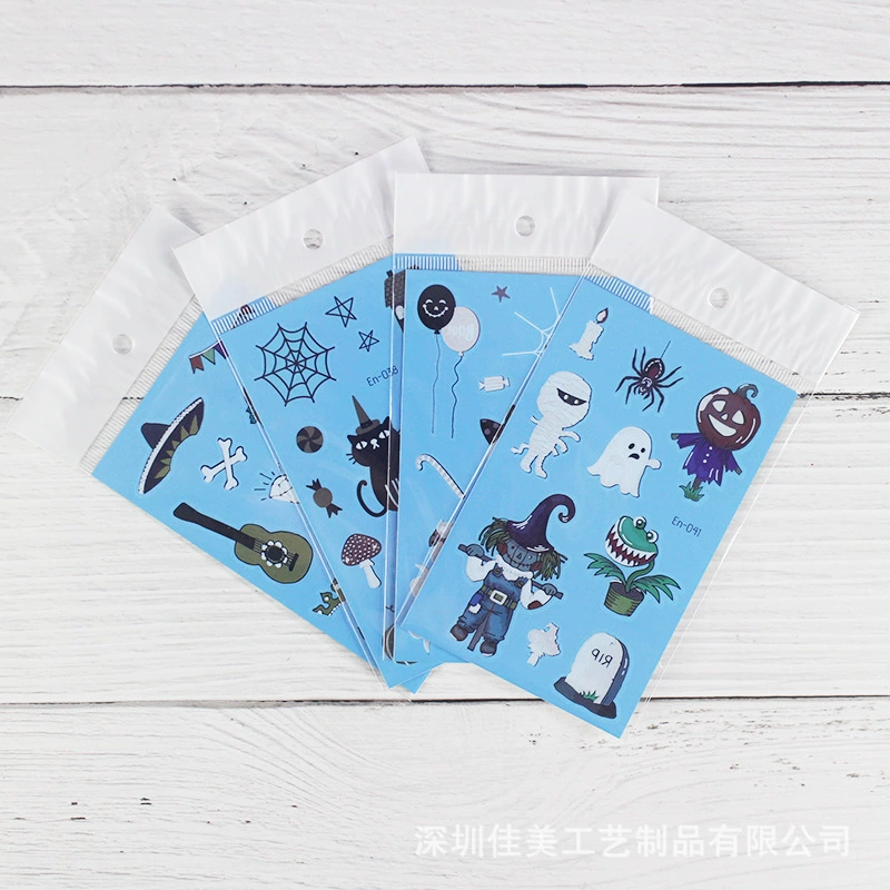 Children's ecological tattoo stickers, Amazon, halloween