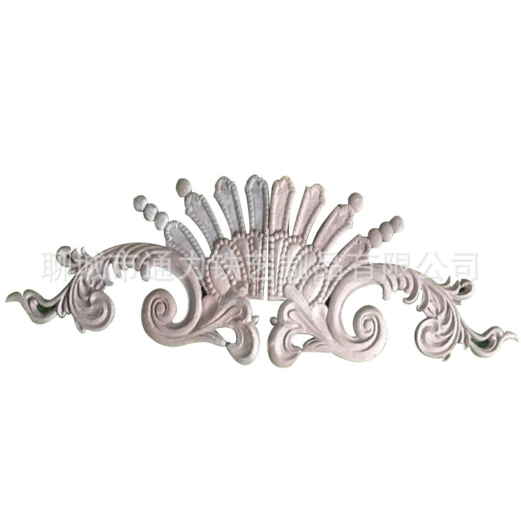 山东 铁艺配件 大门配件装饰 接头 护栏配件 铸铁花 厂家