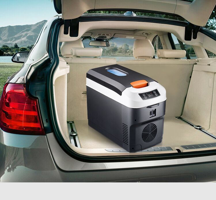 Car Refrigerator Cooling and Heating 12V 24V 220V Truck Small Cooling and Heating Box Insulin Refrigeration Box Truck