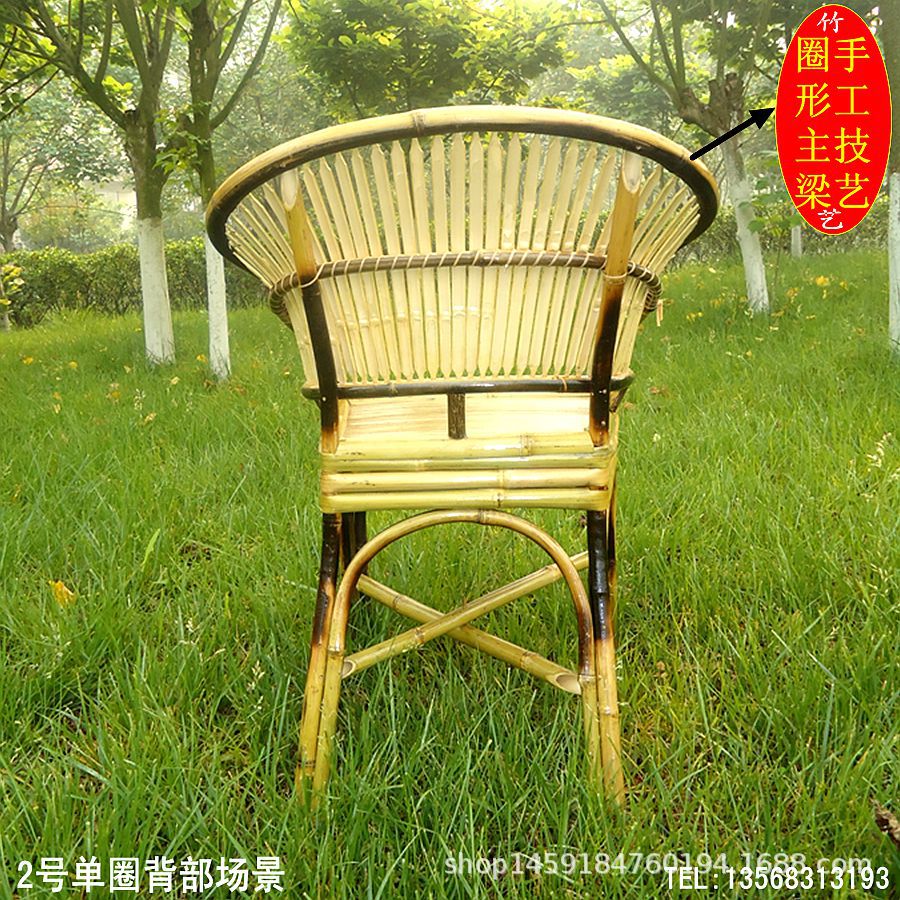 中式手工竹椅子靠背椅竹制家用休闲办公老式餐椅餐厅酒店户外复古-阿里巴巴