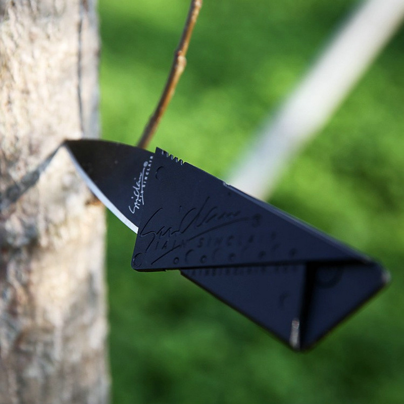 户外折叠信用卡片刀CD盒卡片刀外贸钱包名片卡片刀水果刀军刀