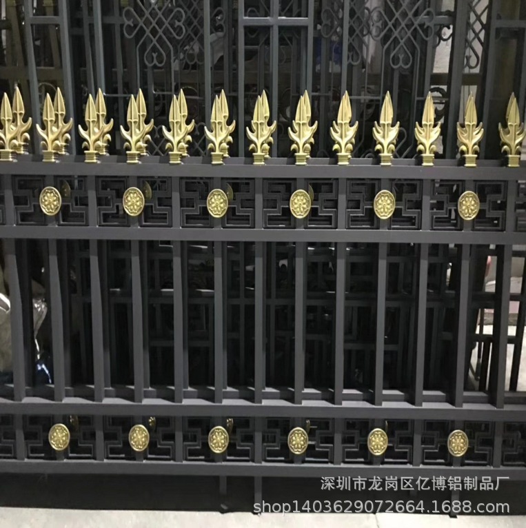 厂家直销铝合金围栏 高档别墅铝围栏 高档小区铝合金护栏|ms