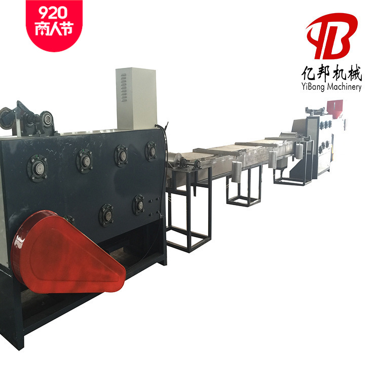 莱州亿邦织网丝捻线丝拉丝机设备塑料圆丝拉丝机组适应需求