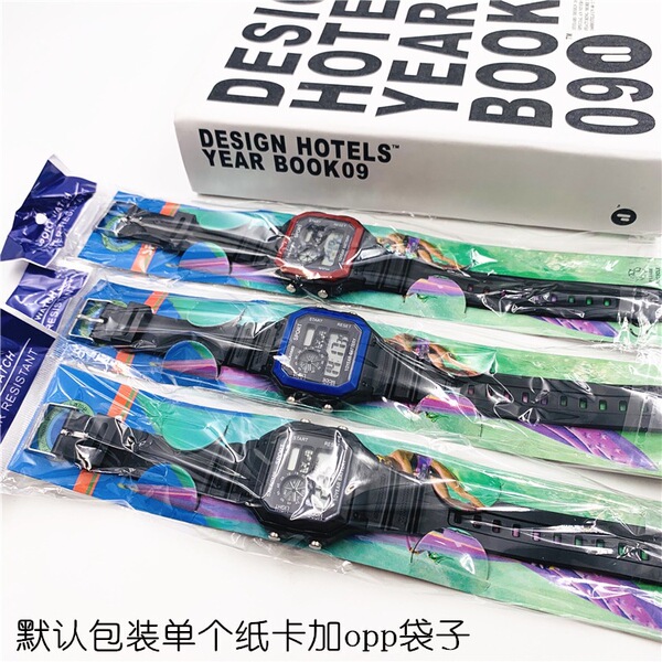 waterproof LED watch