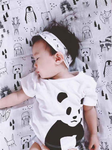 New style gauze bamboo fiber baby swaddle towel z gauze blanket blanket bath towel