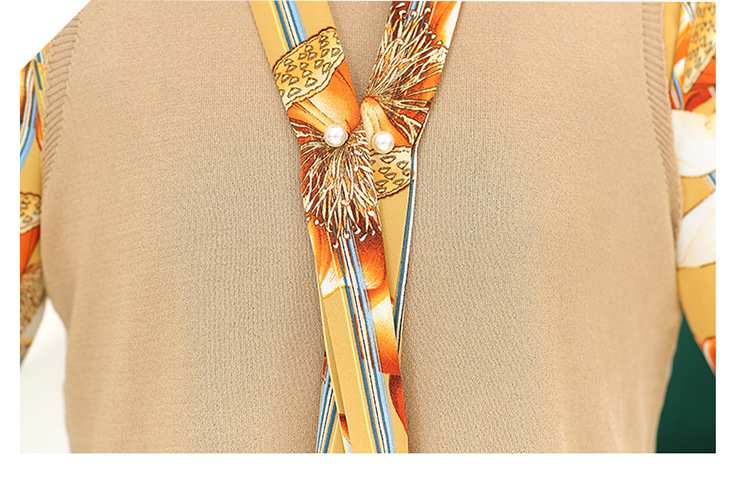 Gilet femme en Tricot de fibres mélangées - Ref 3317150 Image 26