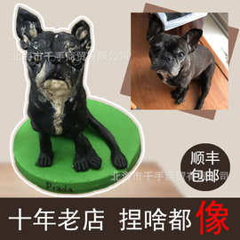 宠物定制 狗狗雕塑 猫照片定制 宠物图片制作 宠物雕塑制作