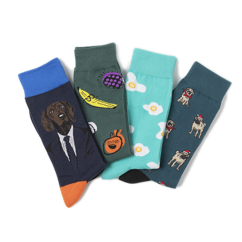 65g Weight Socks Classification Socks Lingerie Type Cotton (more than 50%) Fabric Type A Pair Quantity Casual, Daily Occasion Animal, Color Block Pattern All Seasons Season Unisex Gender Cute Style A Pair Cute Unisex Animal Color Block Cotton (more Than 50%) Ankle Socks 5