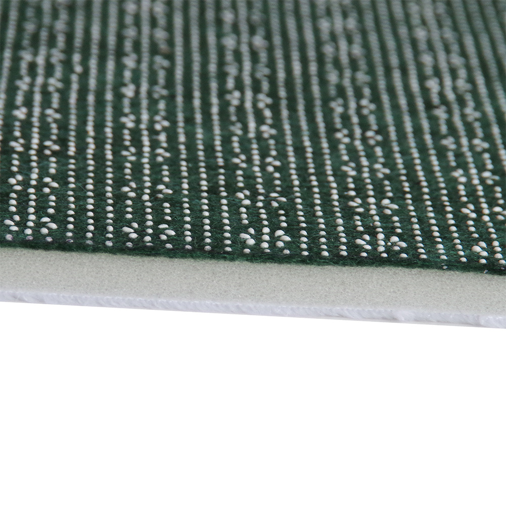 Bolsa inflable hojas en forma de moda alfombra franela hoja verde sala de estar decorativa alfombra libre de formaldehído