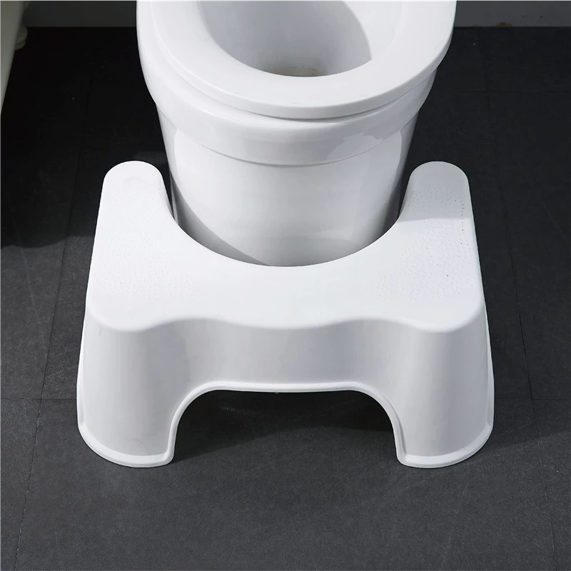 Plastic toilet, white warm footstool, wholesale