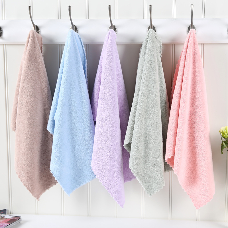 Manufactor wholesale High density Coral towel soft water uptake gift towel Face Towel Towel