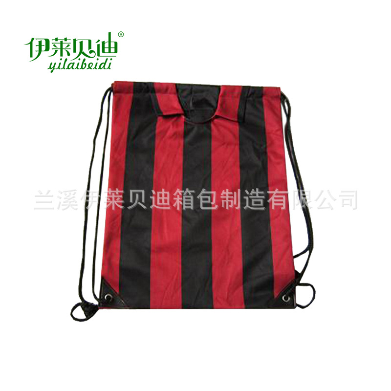 供应运动布衣服双层拉绳袋 汗布190T涤纶抽绳袋束口袋 厂家订做