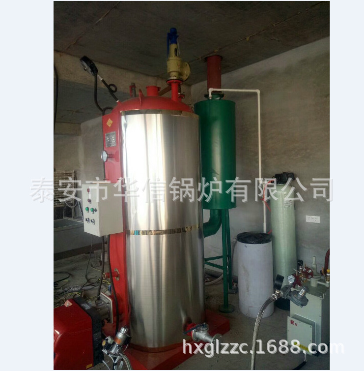 供应燃气蒸汽锅炉 全自动控制小型食品加工用立式燃气蒸汽锅炉