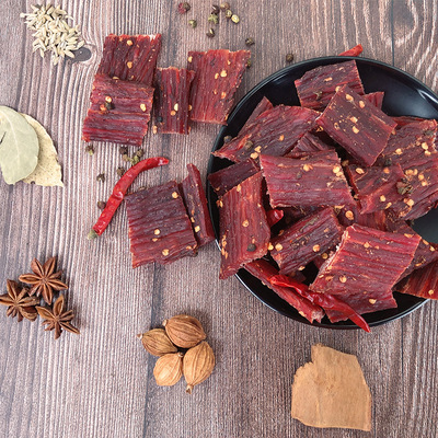 Air drying Dried beef Pork Duck Spicy and spicy snacks Shredded jerky Sichuan Province specialty wholesale On behalf of