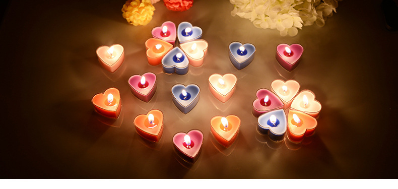 Cute Heart Shape Paraffin display picture 1