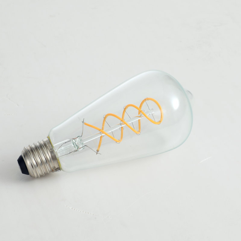 led Energy-saving light bulbs Soft filament Screw E27 Filament lamp 5W Retro light Warm light Decorative lamp wholesale